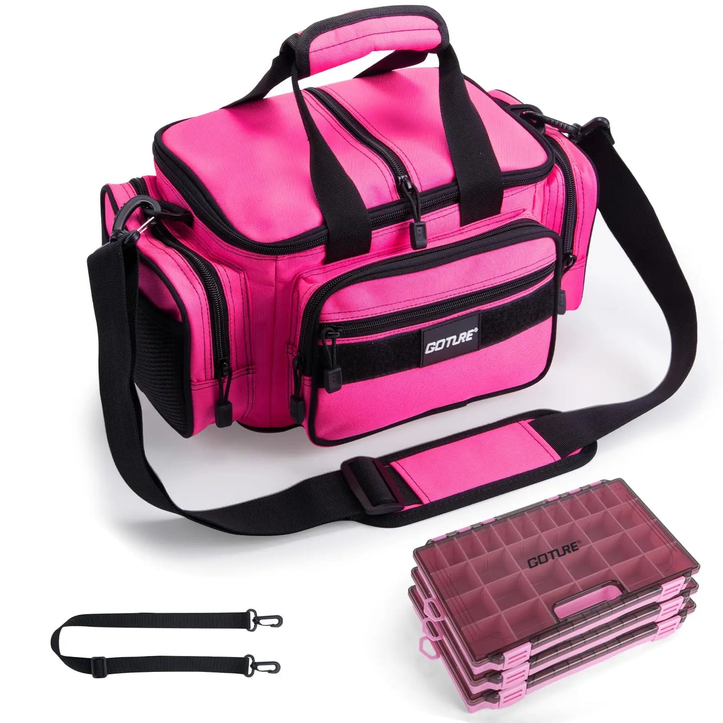 Wander-Cap Goture Schultertasche 38x23x19cm
