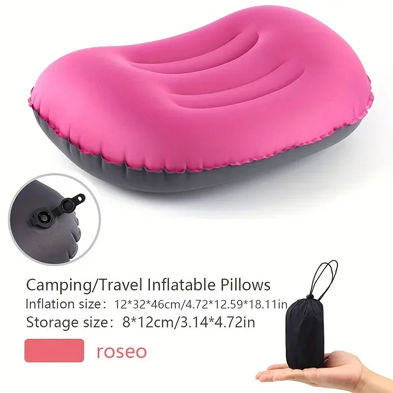 Ultraleichter Camping-Kissen mit Luftfüllung
