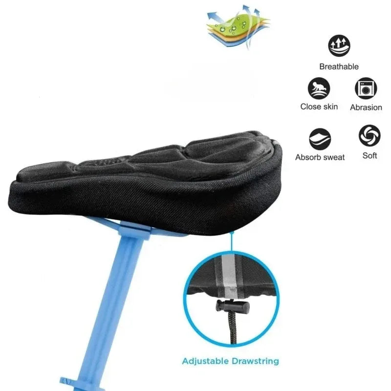 Bequemer 3D gepolsterter Fahrradsattelbezug – clever-campen Camping & Outdoor Schweiz