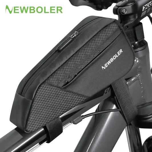 Wasserdichte Fahrradrahmen-Tasche mit Reflektoren – clever-campen Camping & Outdoor Schweiz
