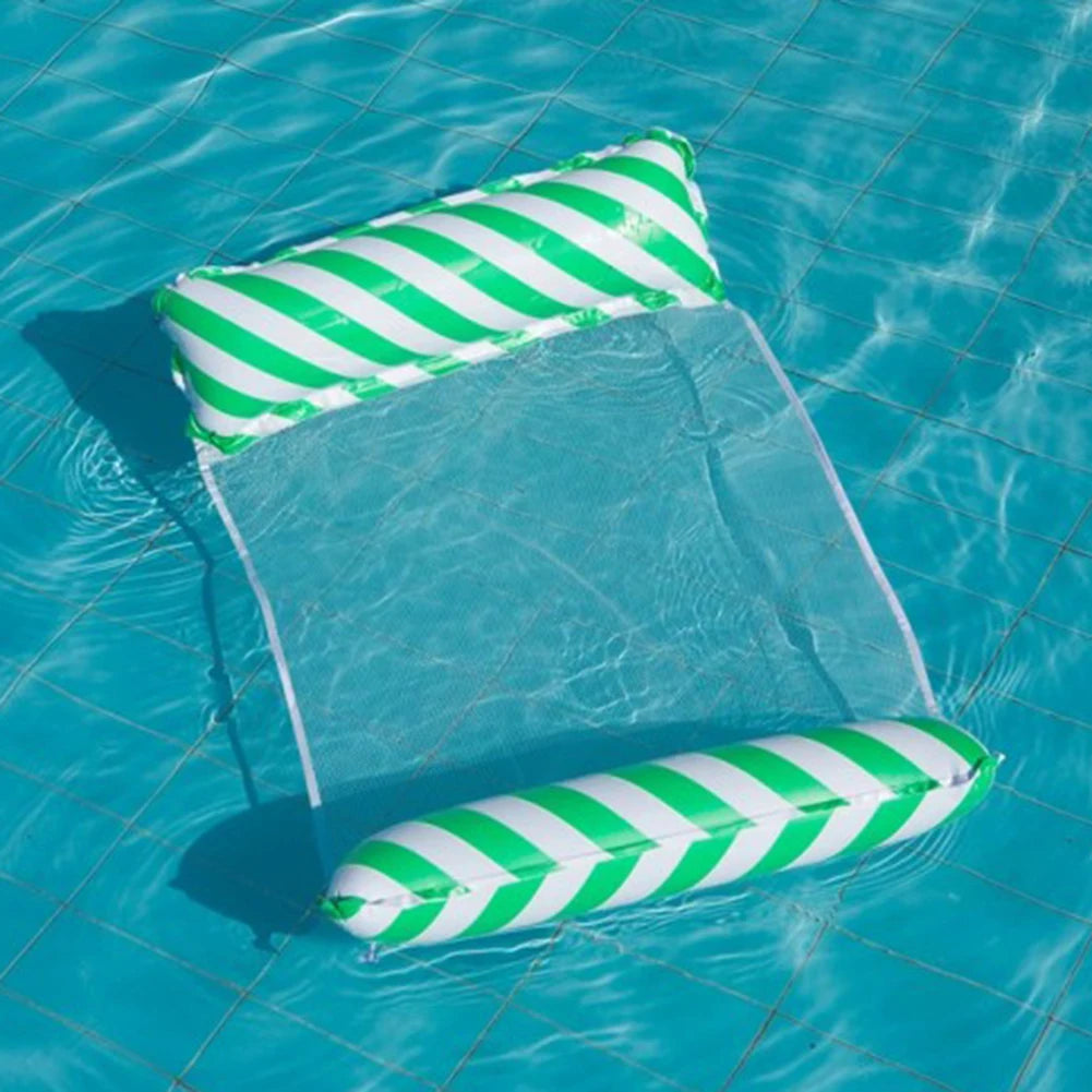 Aufblasbare Wasser-Hängematte für den Pool – faltbar