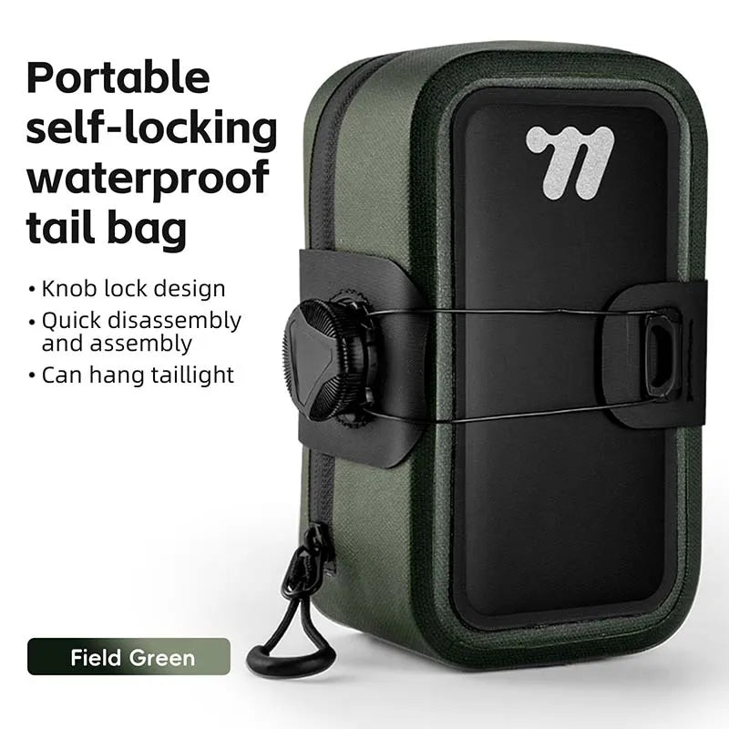West Biking Fahrradsattel Tasche 600D TPU Wasserdicht