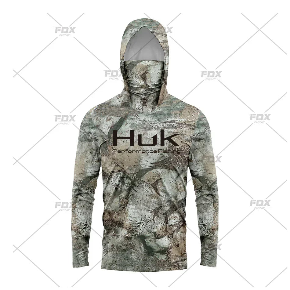 Tuna Mask Hoodie für Angeln und Outdoor-Aktivitäten