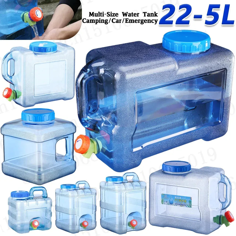 Tragbarer Wasserbehälter 5-22L mit Auslauf für Camping – clever-campen Camping & Outdoor Schweiz