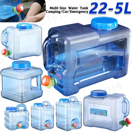 Tragbarer Wasserbehälter 5-22L mit Auslauf für Camping – clever-campen Camping & Outdoor Schweiz