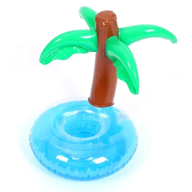 Aufblasbarer Becherhalter Flamingo für Pool und Strand