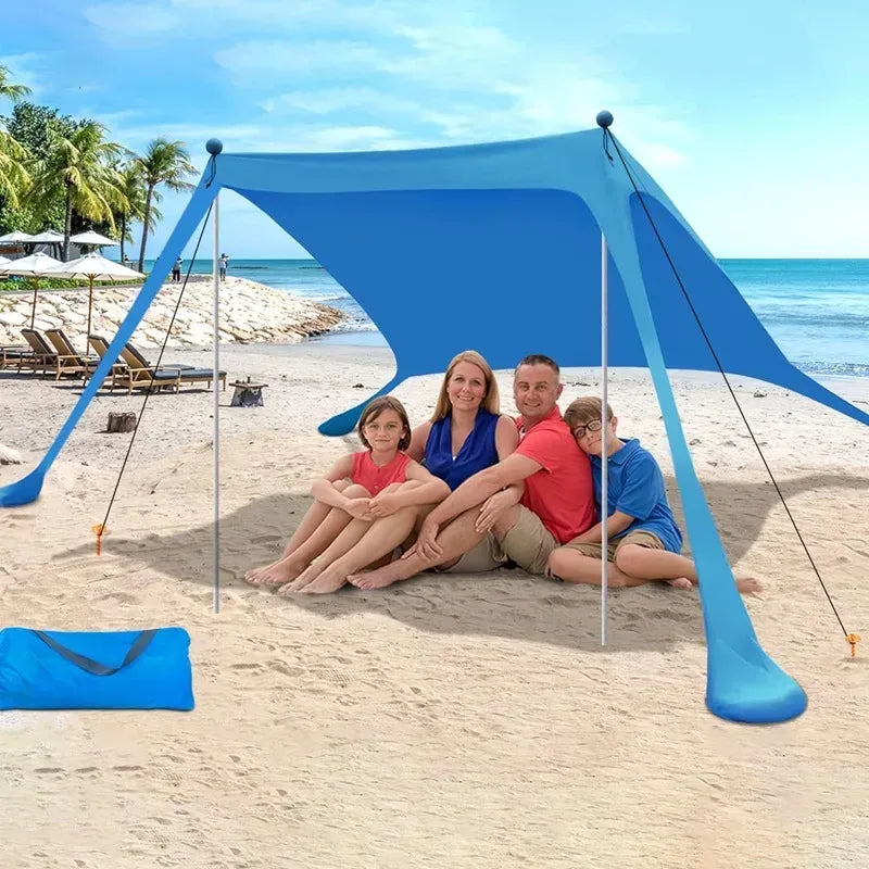 Strandzelt UPF50+ Windfest für Outdoor & Camping – clever-campen Camping & Outdoor Schweiz