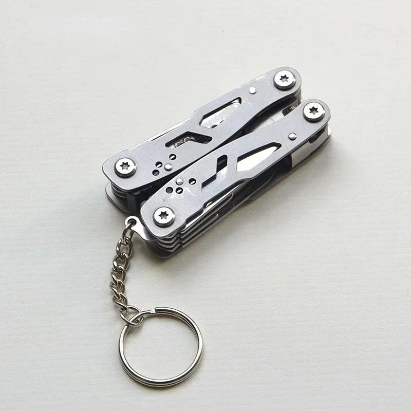 Mini Tragbar Camping Zangen-Multitool aus Edelstahl