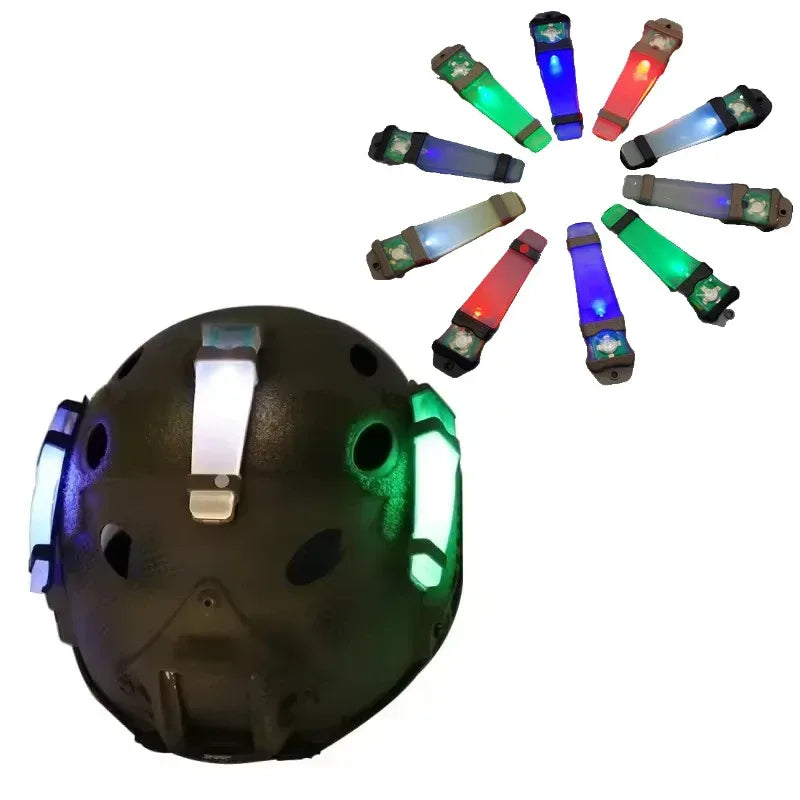 Taktische Sicherheitsblitzlichter für Helme – wasserdicht – clever-campen Camping & Outdoor Schweiz