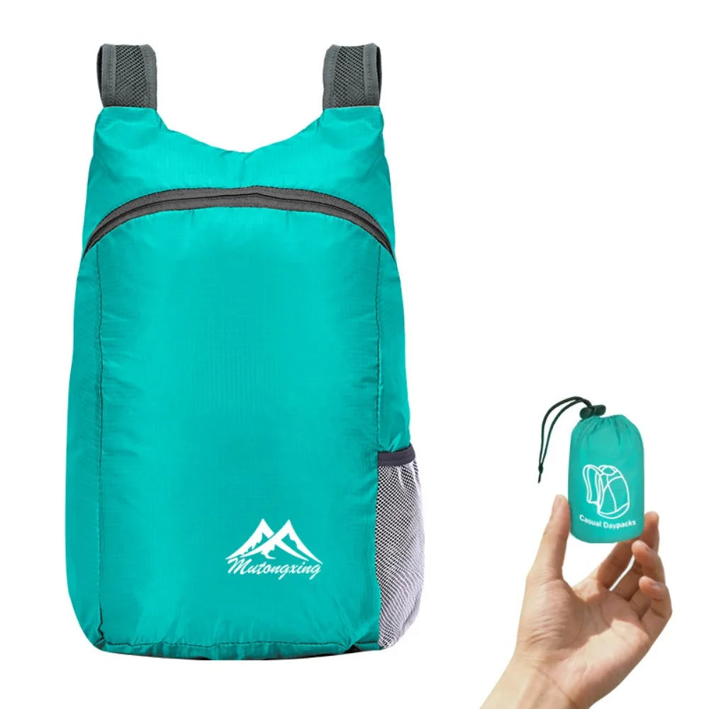 Leichter 20L Packable Rucksack – Faltbar und Wasserdicht