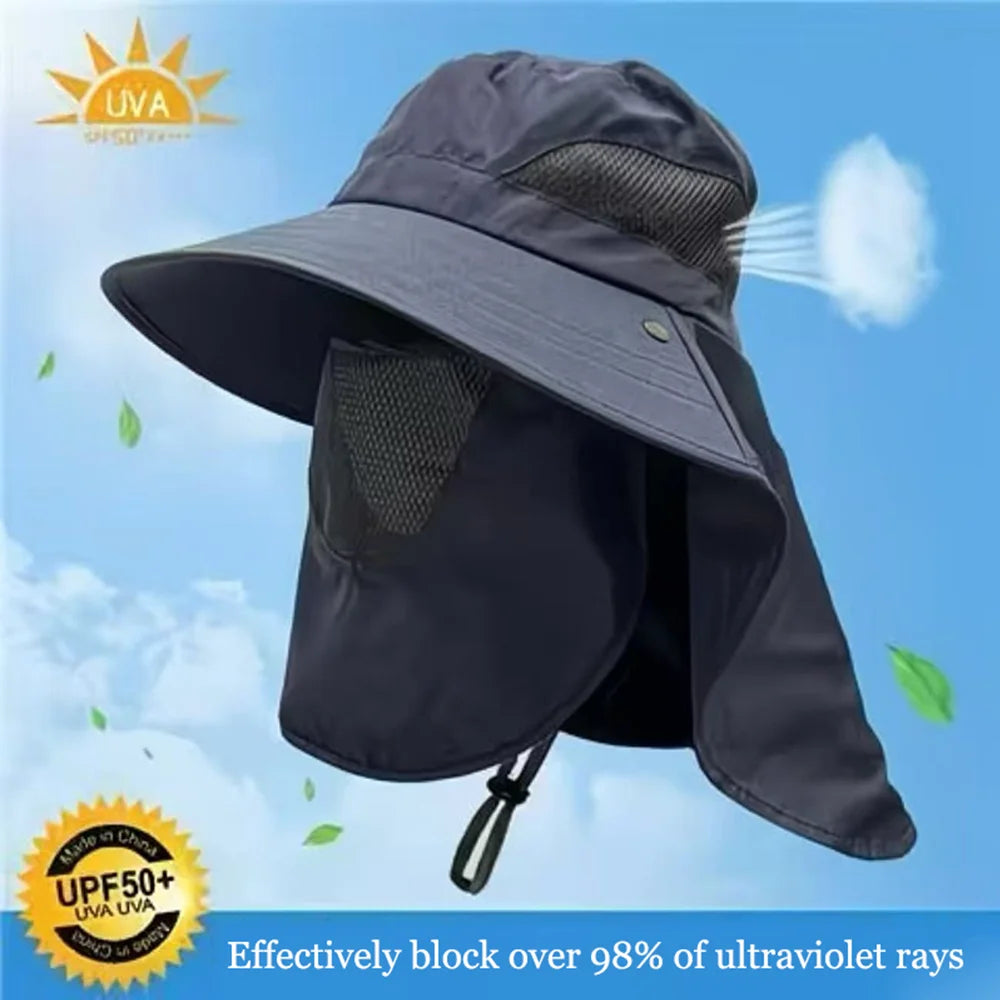 Wander-Cap mit UV-Schutz und Nackenklappe für Outdoor
