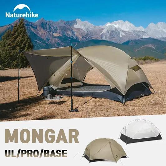 Naturehike Mongar 2 UL/PRO/Base Zelt für 1-3 Personen – clever-campen Camping & Outdoor Schweiz