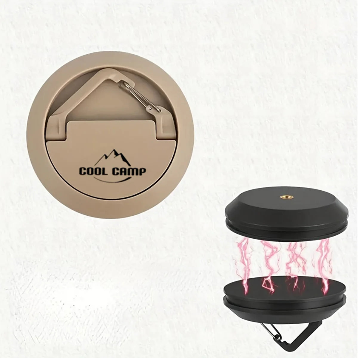 Magnetische Haken für Campingzelt