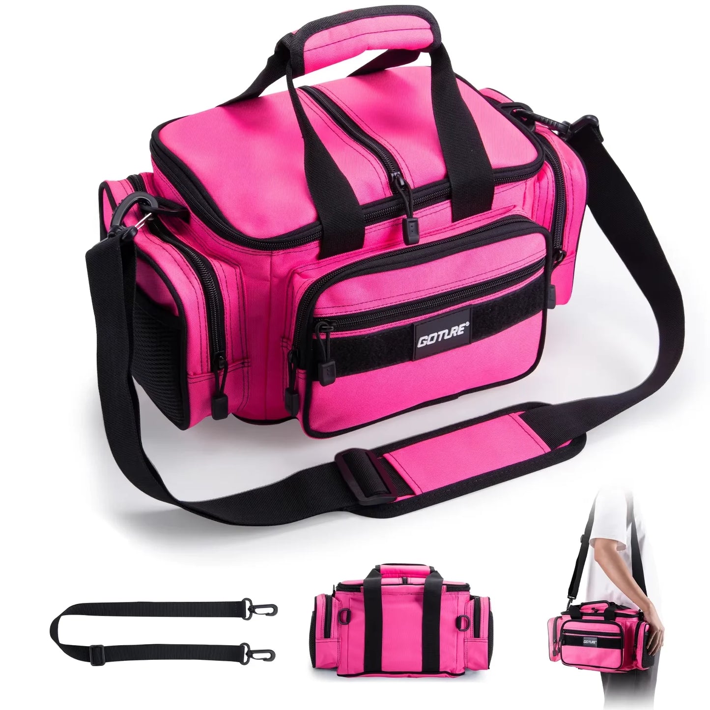 Wander-Cap Goture Schultertasche 38x23x19cm