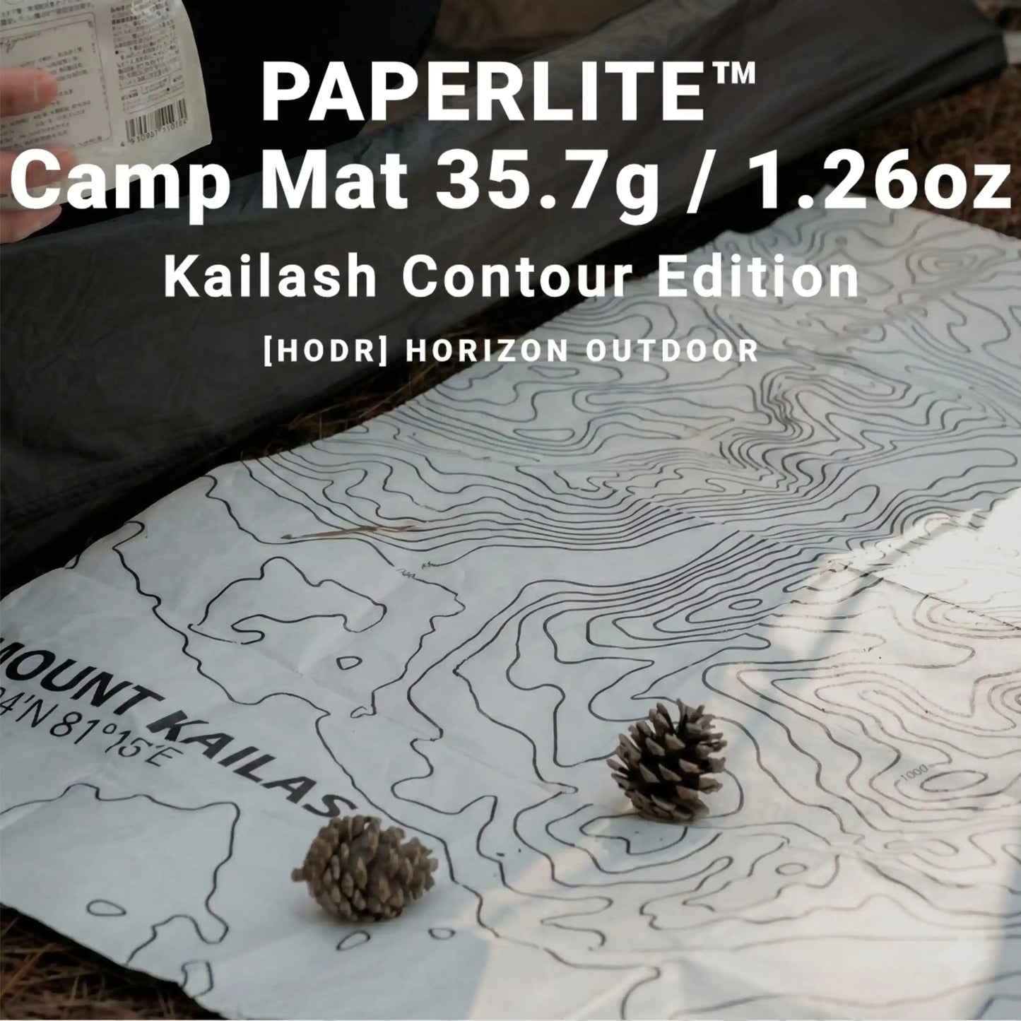 HODRGEAR PaperLite Tyvek Zeltunterlage 35g – clever-campen Camping & Outdoor Schweiz