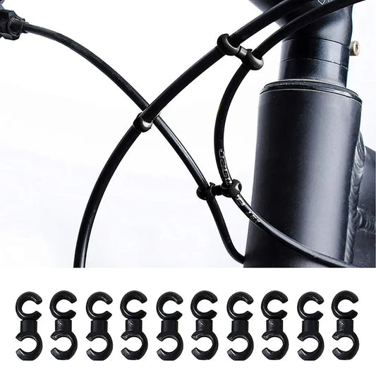 Bicycle Brake Gear Cable Clips Set – Schwarz – clever-campen Camping & Outdoor Schweiz