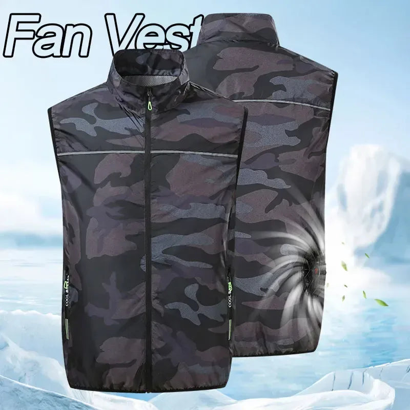 Kühlweste mit Ventilator für Outdoor-Aktivitäten – clever-campen Camping & Outdoor Schweiz