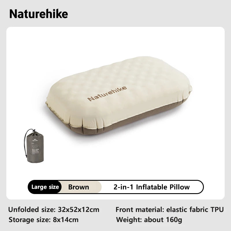 Naturehike 2-in-1 Campingkissen – Aufblasbar & Wasserfest