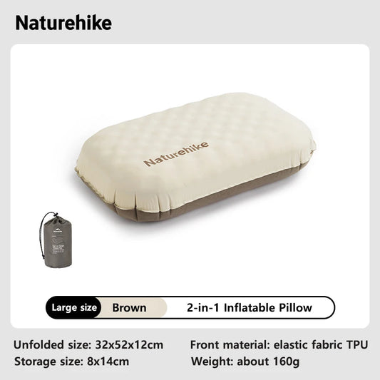 Naturehike 2-in-1 Campingkissen – Aufblasbar & Wasserfest
