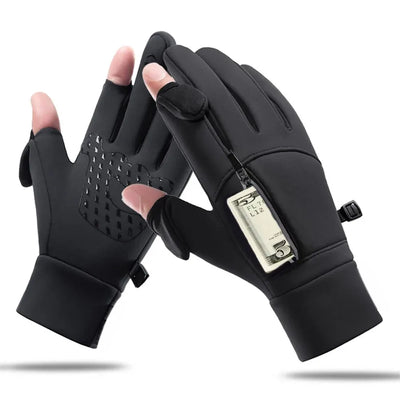 Wärmeisolierte Touchscreen-Handschuhe für Angler – clever-campen Camping & Outdoor Schweiz