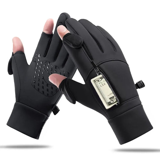 Wärmeisolierte Touchscreen-Handschuhe für Angler – clever-campen Camping & Outdoor Schweiz