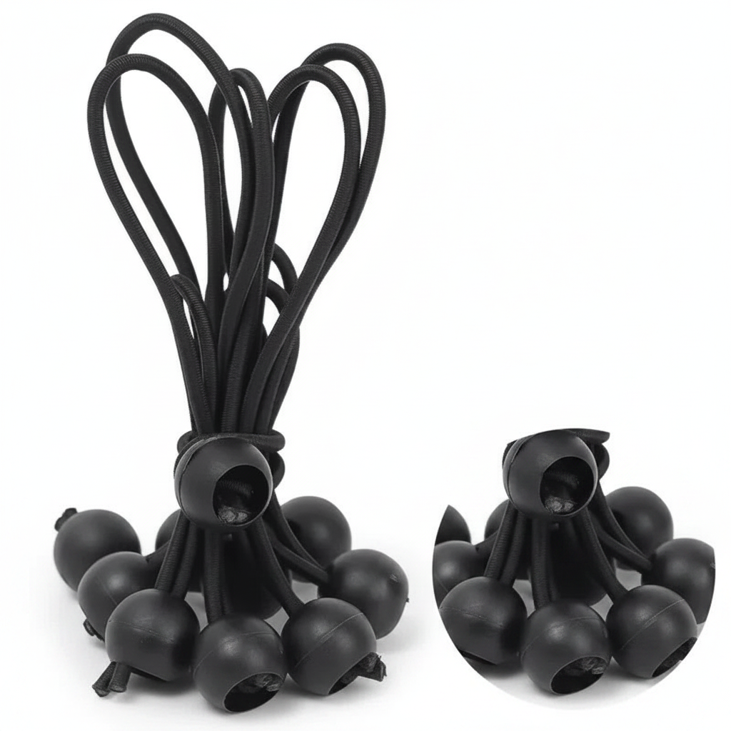 30x Bungee Cords für Outdoor & Camping