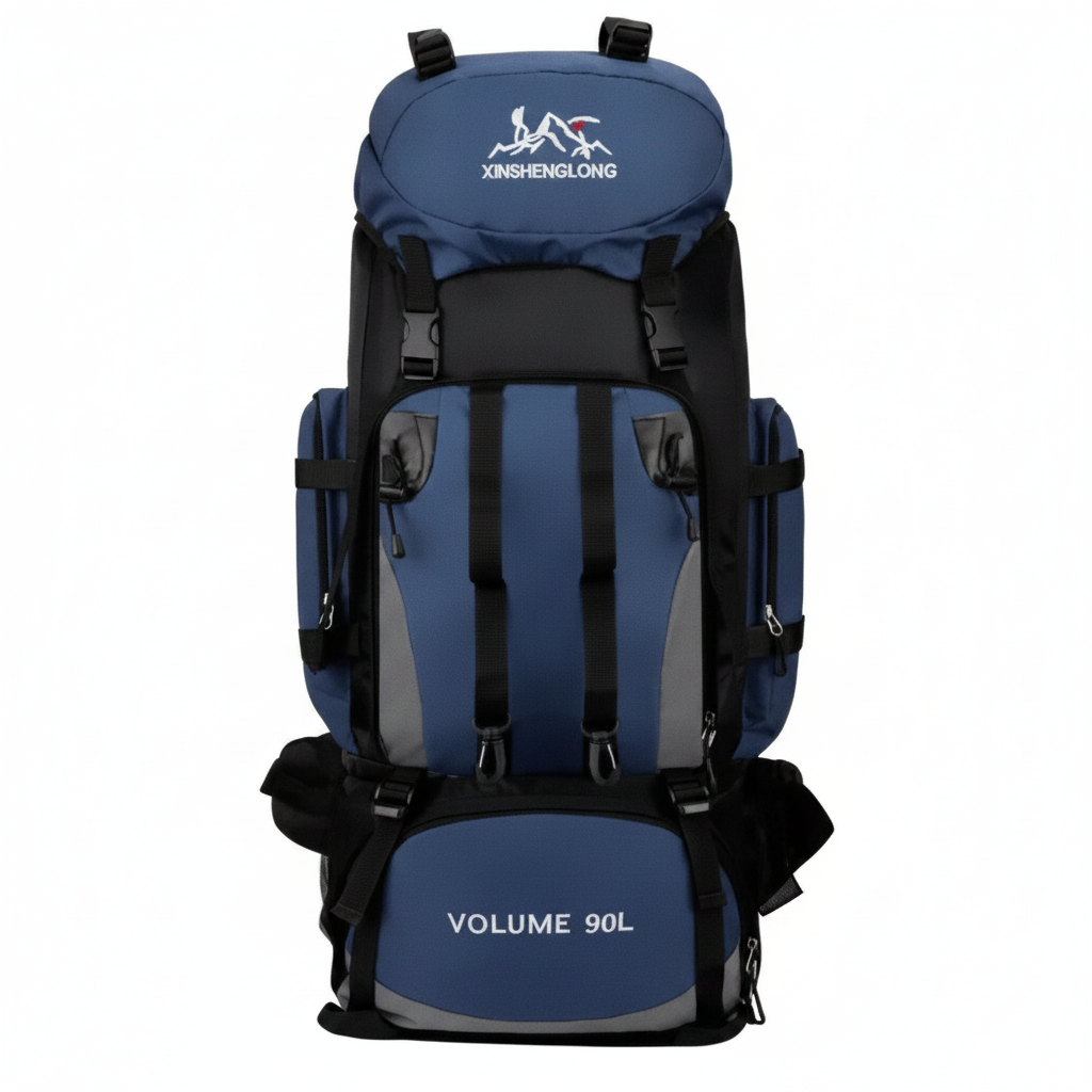 90L Wasserdichter Wanderrucksack für Outdoor-Aktivitäten
