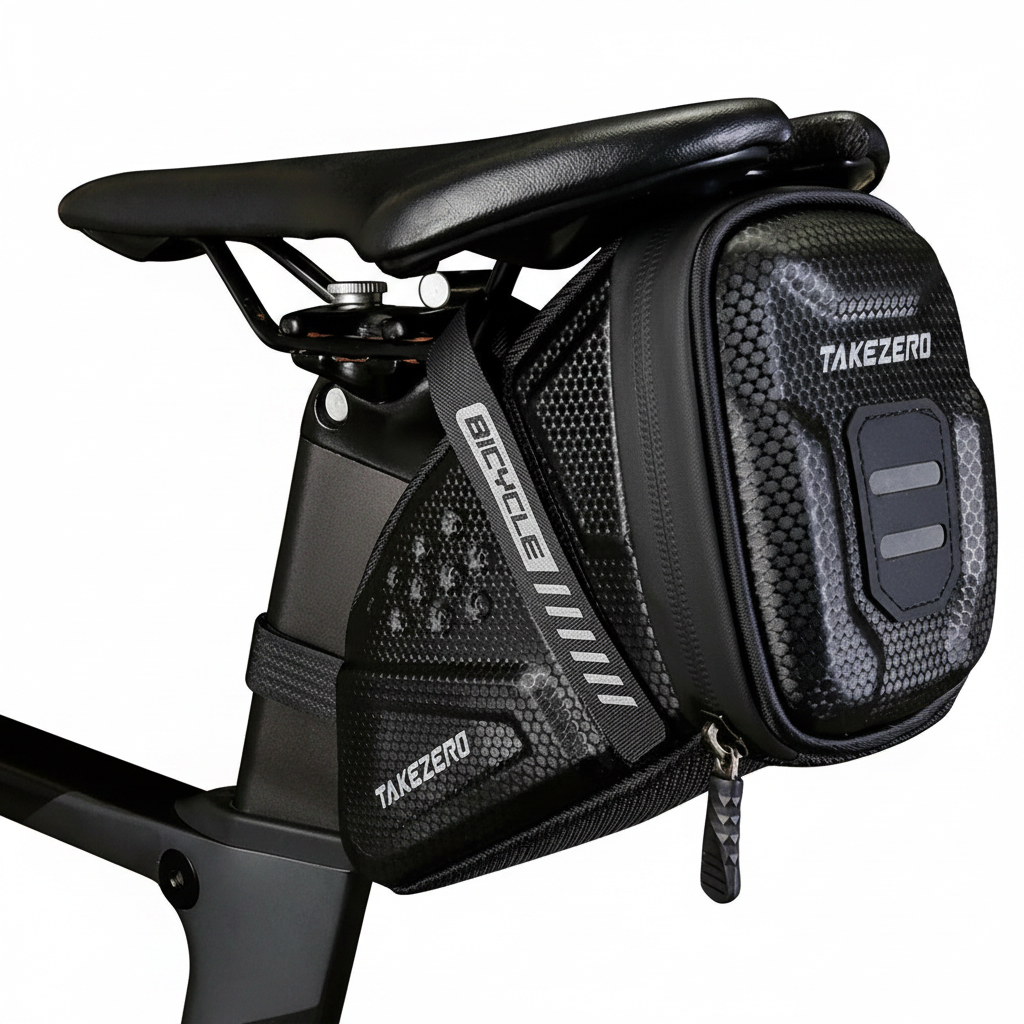 Velo-Satteltasche 1L – Robust & Reflektierend