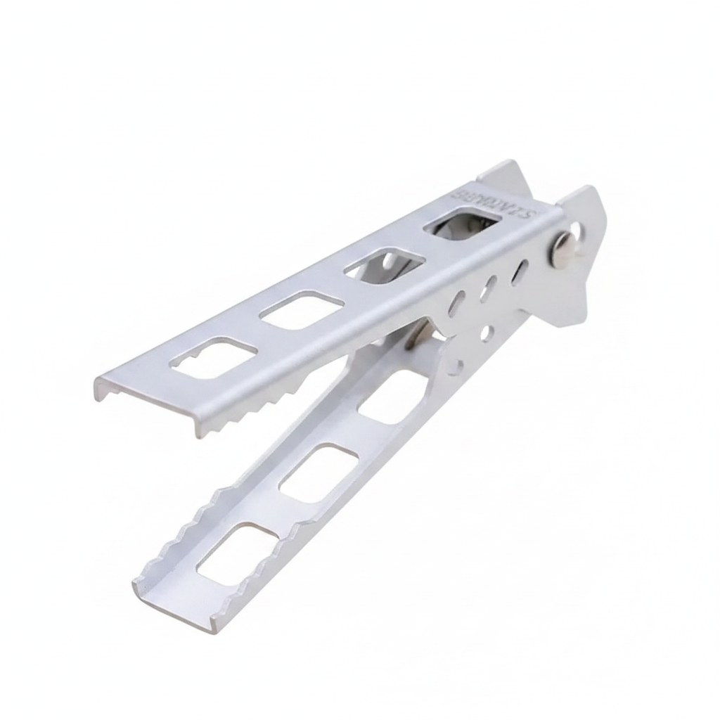 Aluminium Camping Clip für Kochgeschirr – Hitzeisolierter